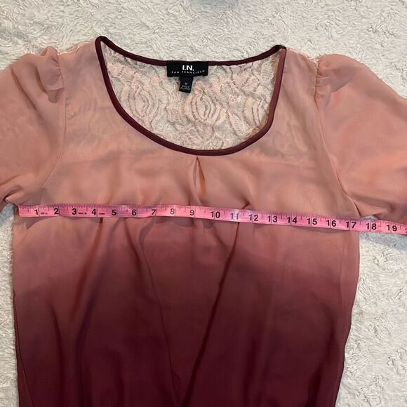 I.N. Sheer Blouse - Picture 7 of 8